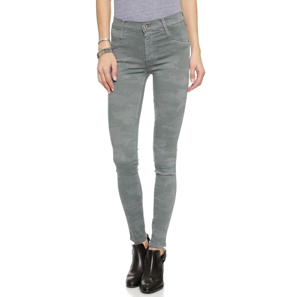 James Jeans Twiggy Ultra Flex Legging Jeans Gray Stonehenge Combat Size 28